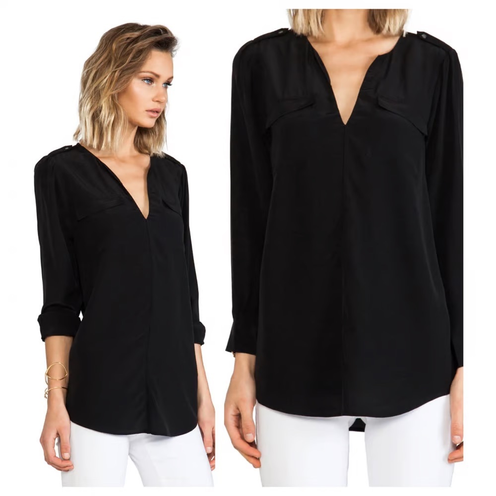 Joie 100% silk tunic top